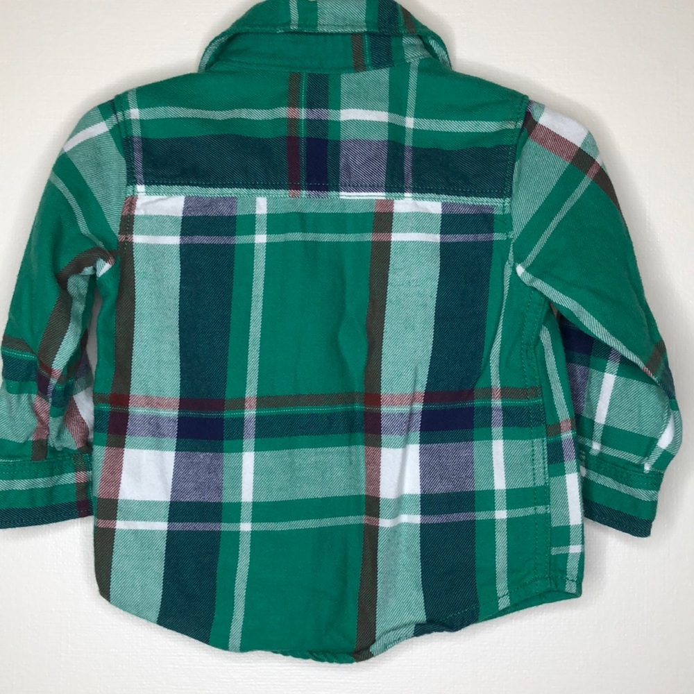 Green button down shirt - Picture 3 of 3